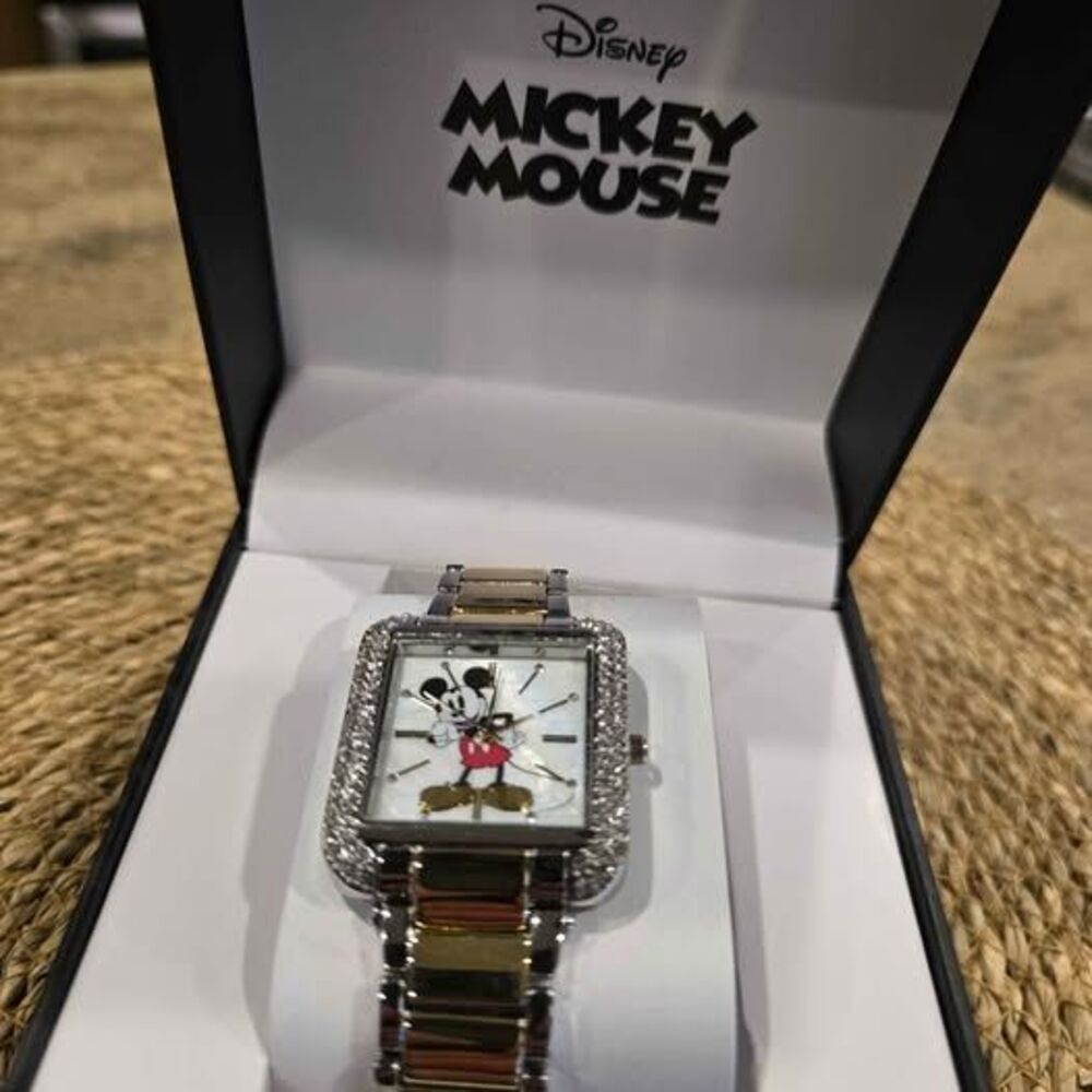 Women's Disney Mickey Mouse 35mm Square Face Watch